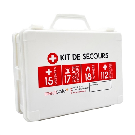 Coffret de secours mural